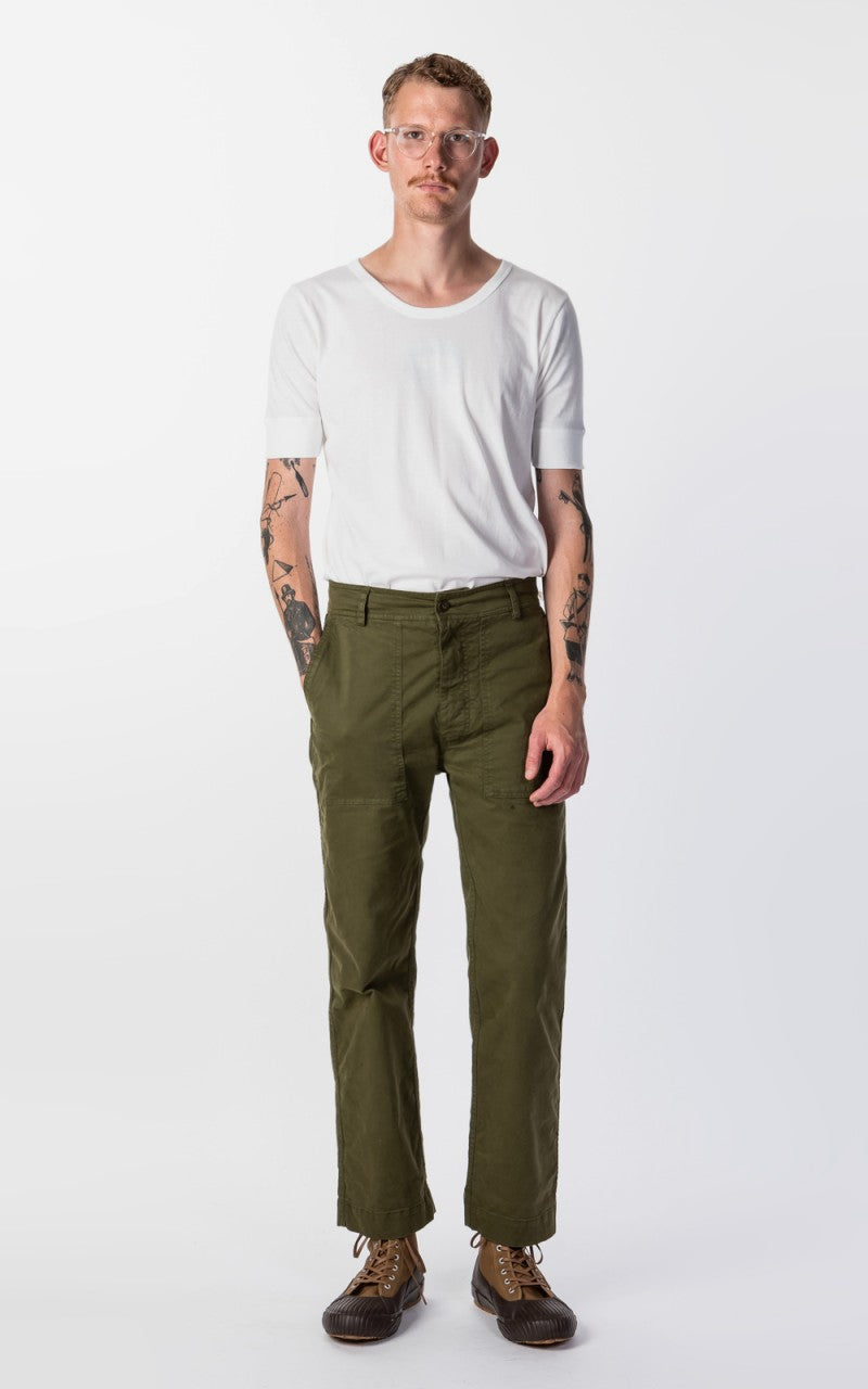 Merz b. Schwanen 1960s Army Tee White