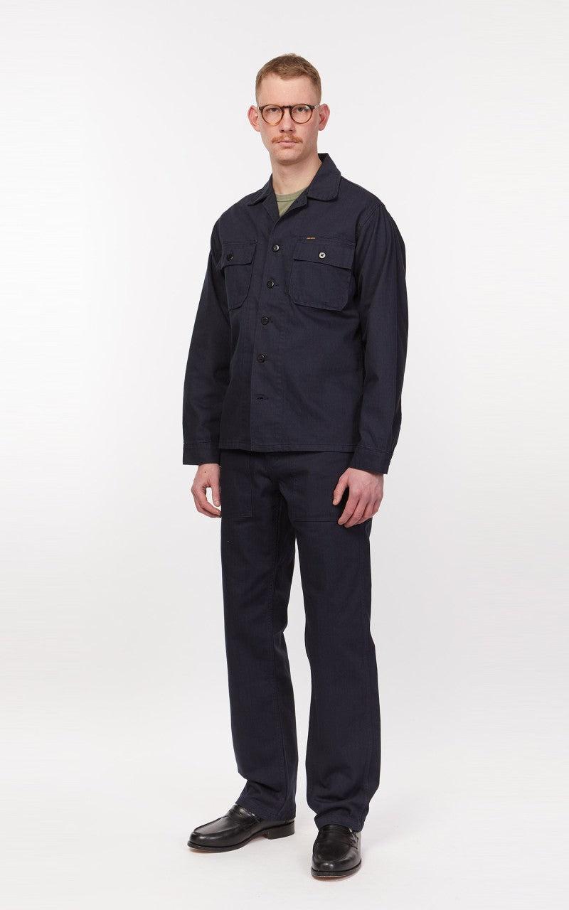 Pike Brothers 1962 OG-107 Shirt Navy