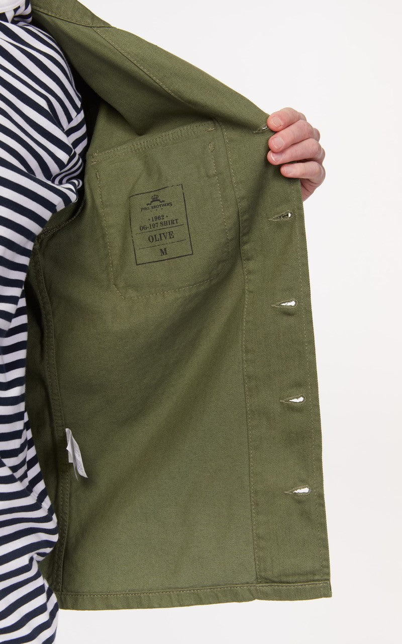 Pike Brothers 1962 OG-107 Shirt Olive