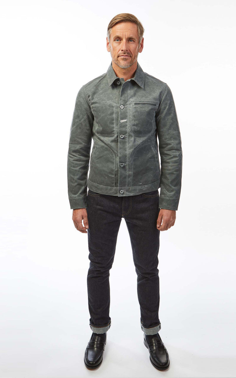 Rogue Territory Supply Jacket Waxed Canvas Ridgeline Grey