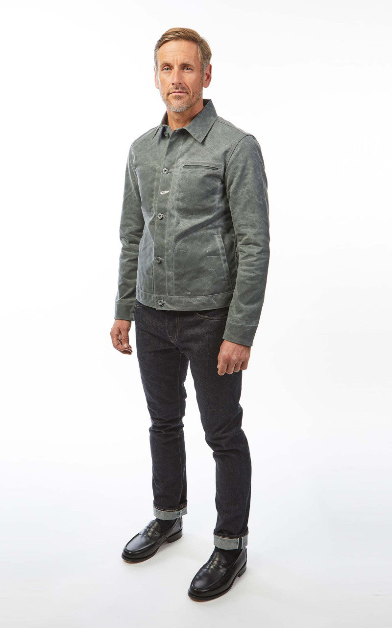 Rogue Territory Supply Jacket Waxed Canvas Ridgeline Grey