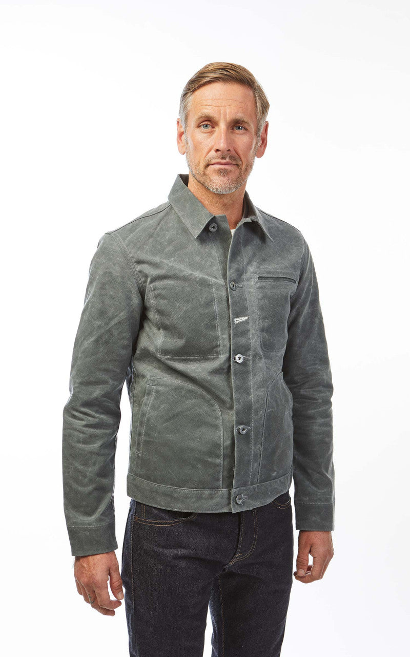 Rogue Territory Supply Jacket Waxed Canvas Ridgeline Grey