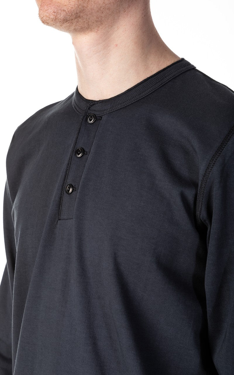 Merz b. Schwanen 204 Button Facing Shirt 1/1 Charcoal