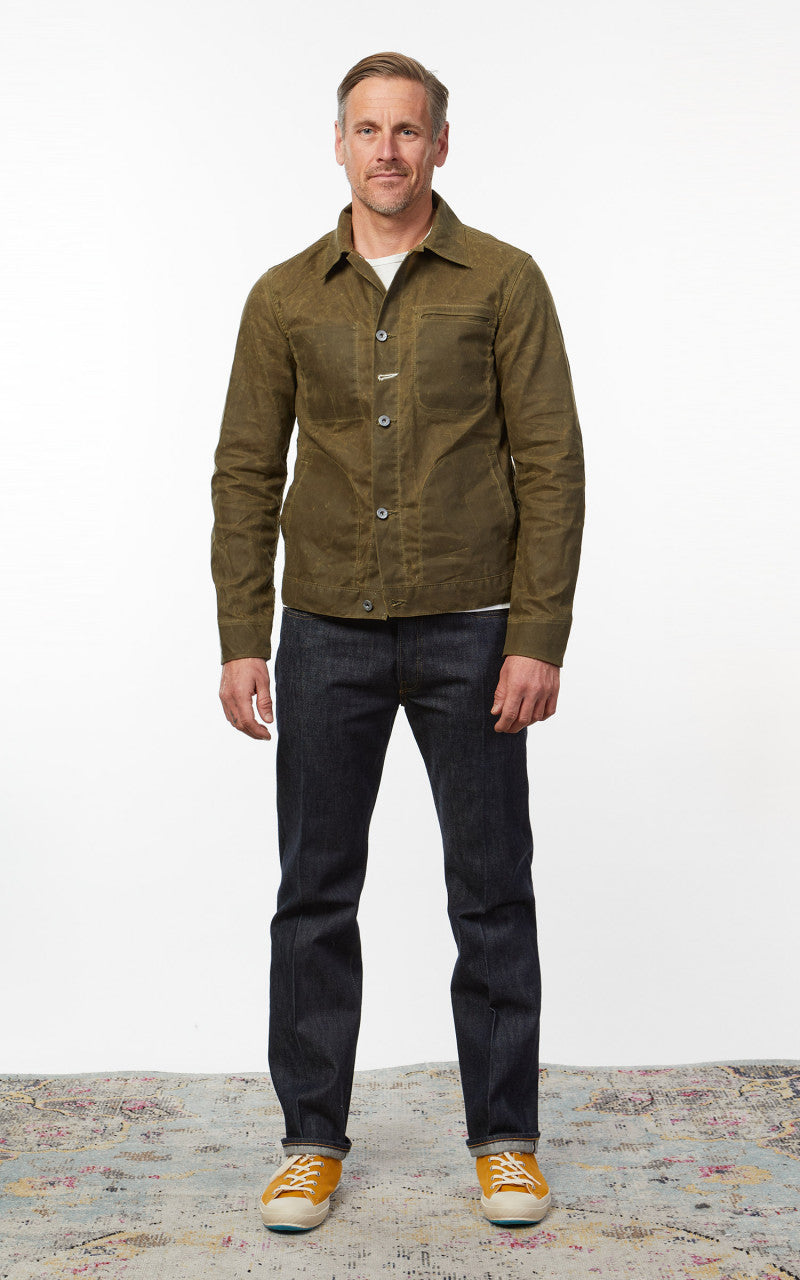 Rogue Territory Supply Jacket Waxed Canvas Ridgeline Hunter Green