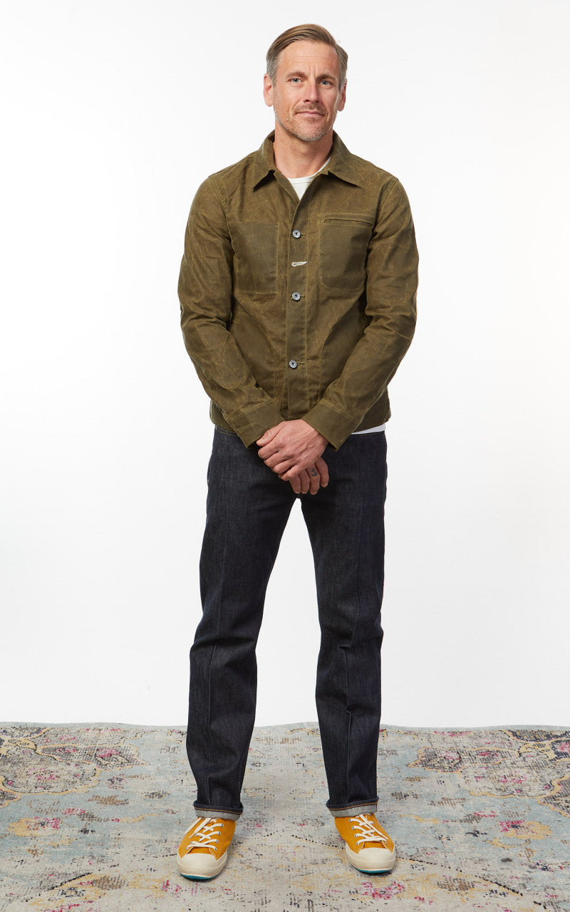Rogue Territory Supply Jacket Waxed Canvas Ridgeline Hunter Green