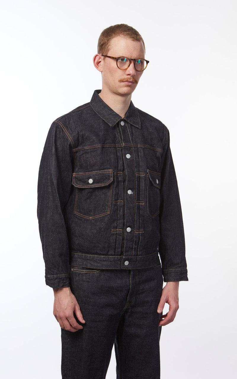 Fullcount 2102XXW Type 2 Selvedge Denim Jacket Heavy Ounce One Wash