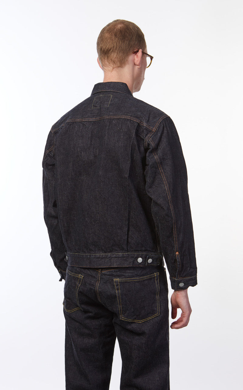 Fullcount 2102XXW Type 2 Selvedge Denim Jacket Heavy Ounce One Wash