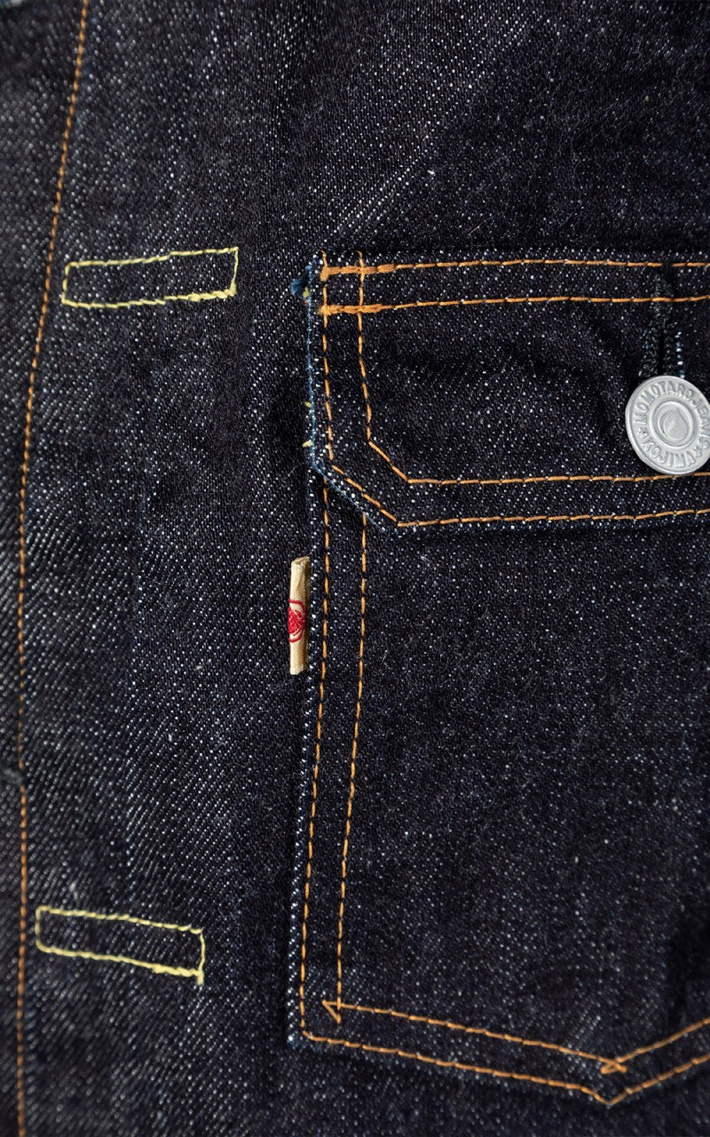 Momotaro Jeans 2105SP Type 2 Denim Jacket GTB Rinsed Indigo