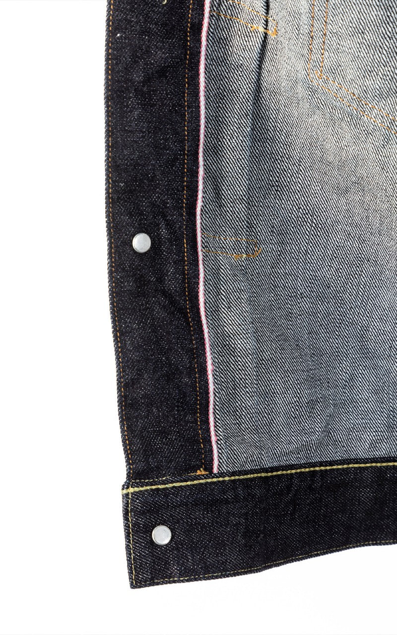 Momotaro Jeans 2105SP Type 2 Denim Jacket GTB Rinsed Indigo