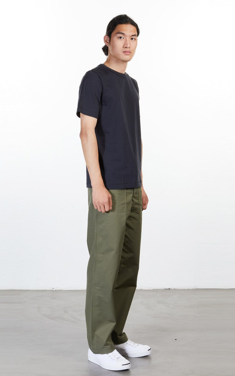 Merz b. Schwanen 214 Crew Neck Tee Charcoal