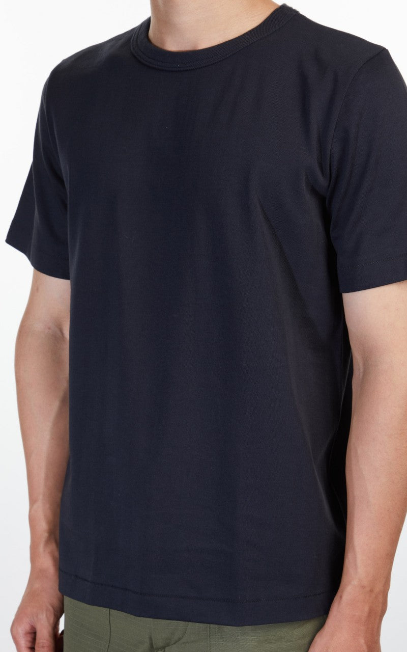 Merz b. Schwanen 214 Crew Neck Tee Charcoal