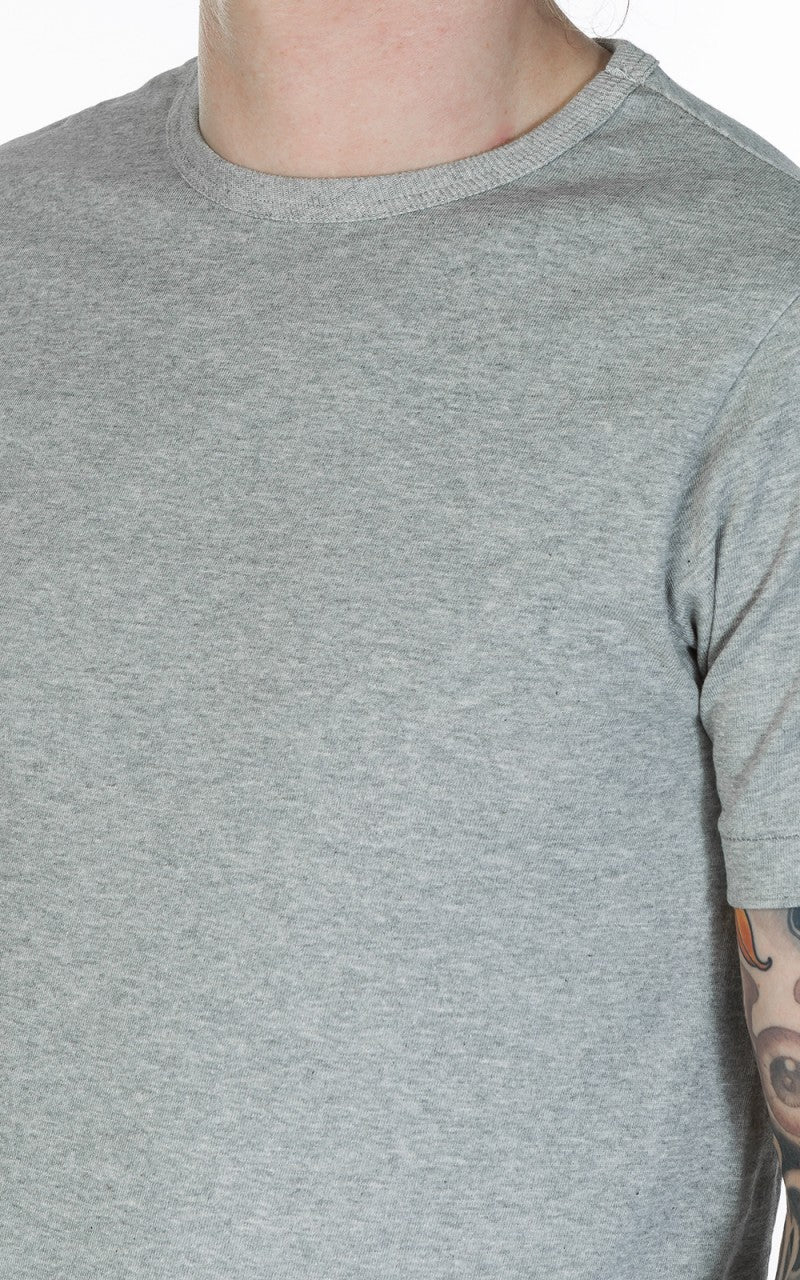 Merz b. Schwanen 215 Heavyweight Crew Neck Tee Greymelange