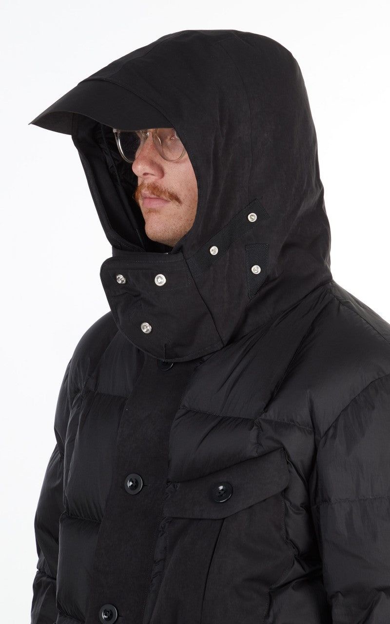 Ten C Sniper Combo Down Jacket Black