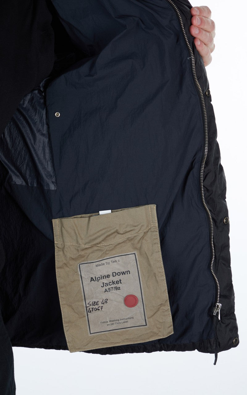 Ten C Alpine Down Jacket Black
