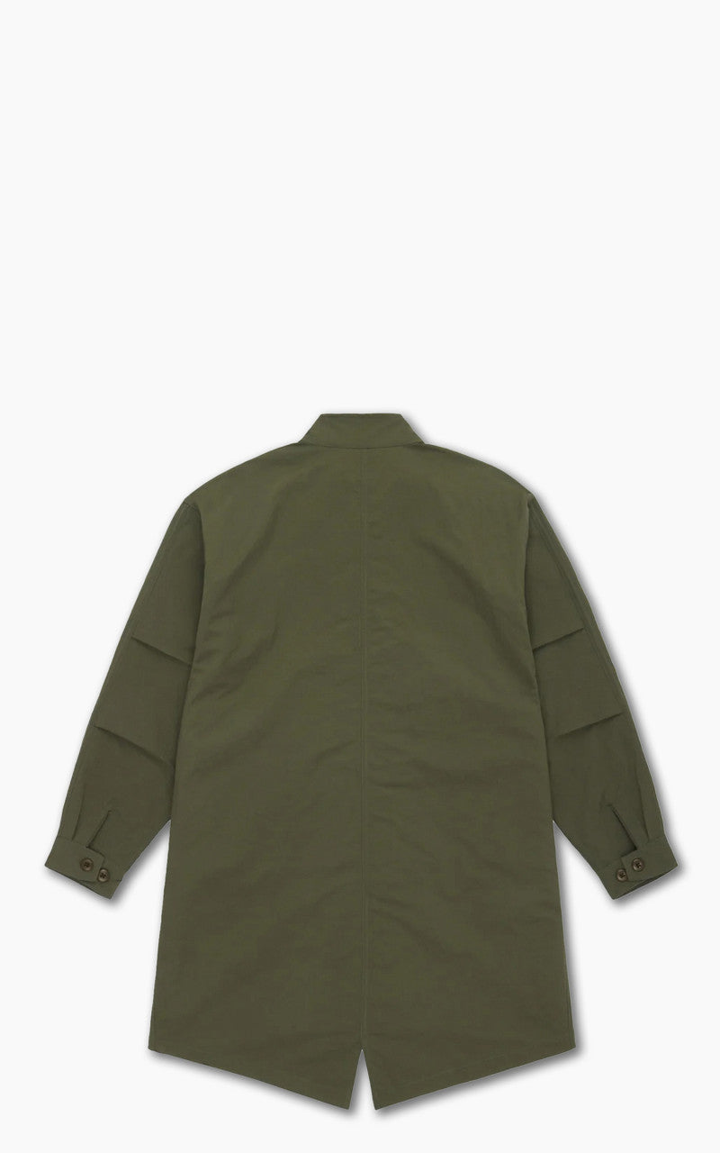 3sixteen Fishtail Parka Moss Nylon