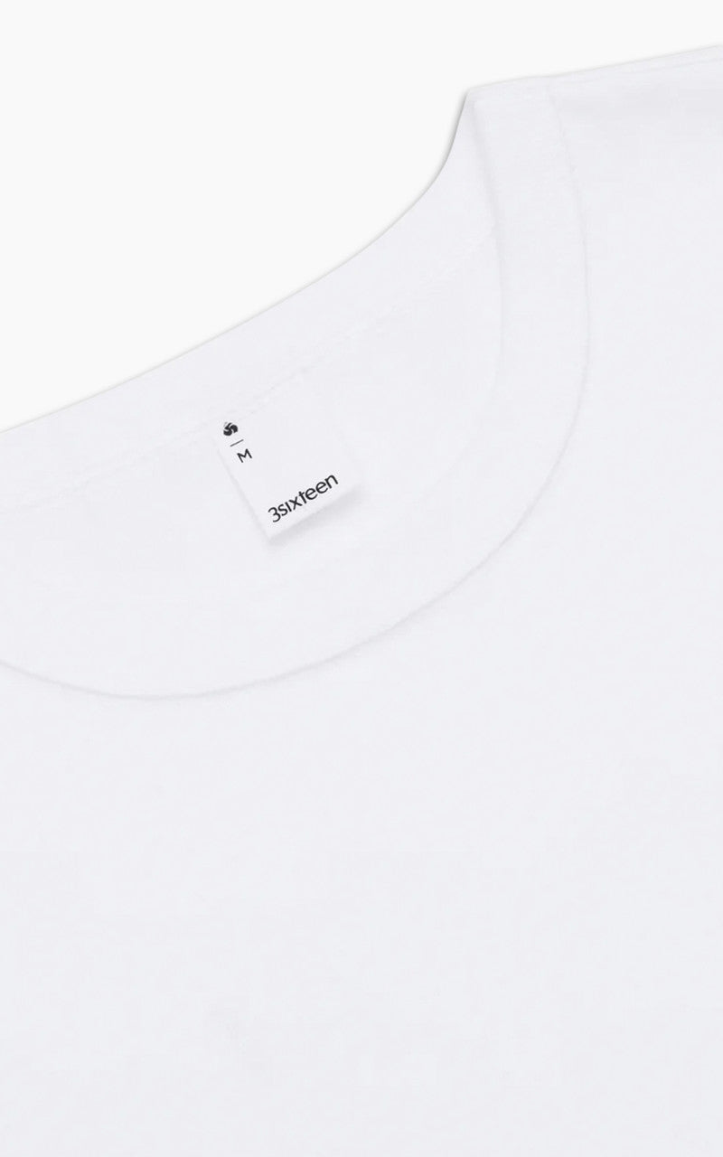 3sixteen Heavyweight T-Shirt 2 Pack White