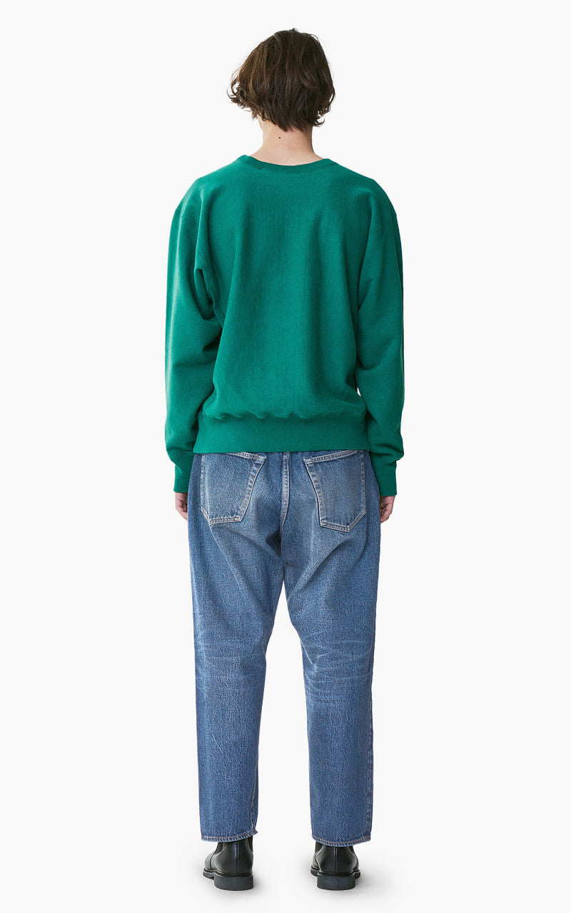 Kaptain Sunshine 5P Zipper Front Denim Pants Vintage Wash Indigo