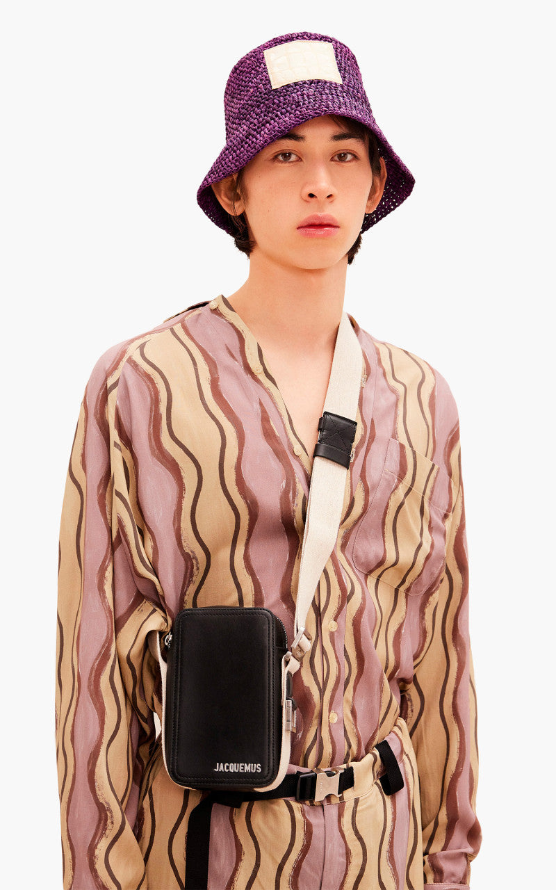 Jacquemus Le Cuerda Vertical Cross-Body Bag Black