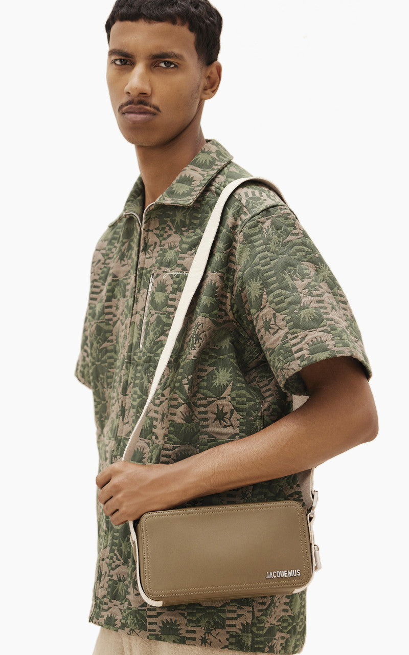 Jacquemus Le Cuerda Horizontal Utility Bag Khaki