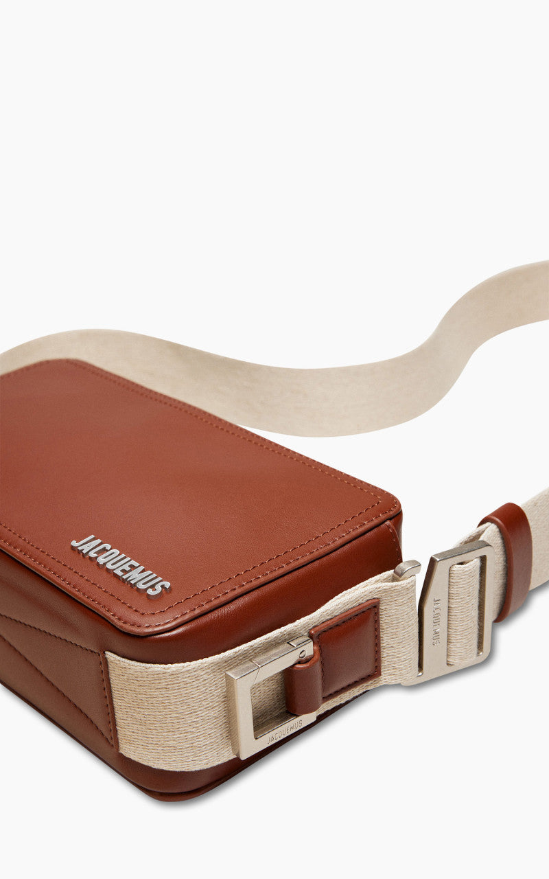 Jacquemus Le Cuerda Horizontal Utility Rectangle Bag Brown
