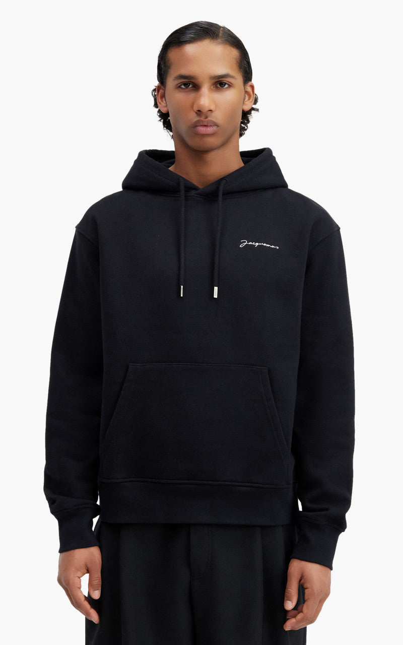 Jacquemus Le Sweatshirt Brode Black