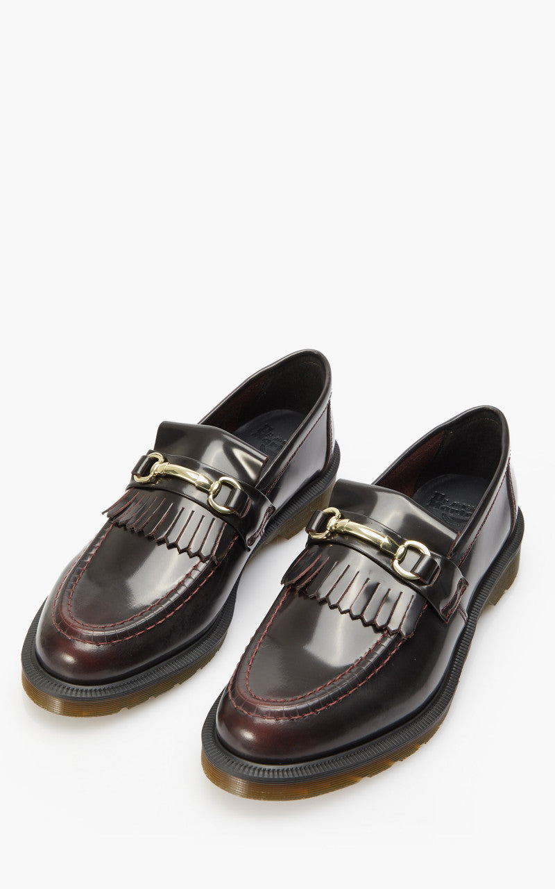 Dr. Martens Adrian Archive Snaffle Loafer Cherry Red Arcadia