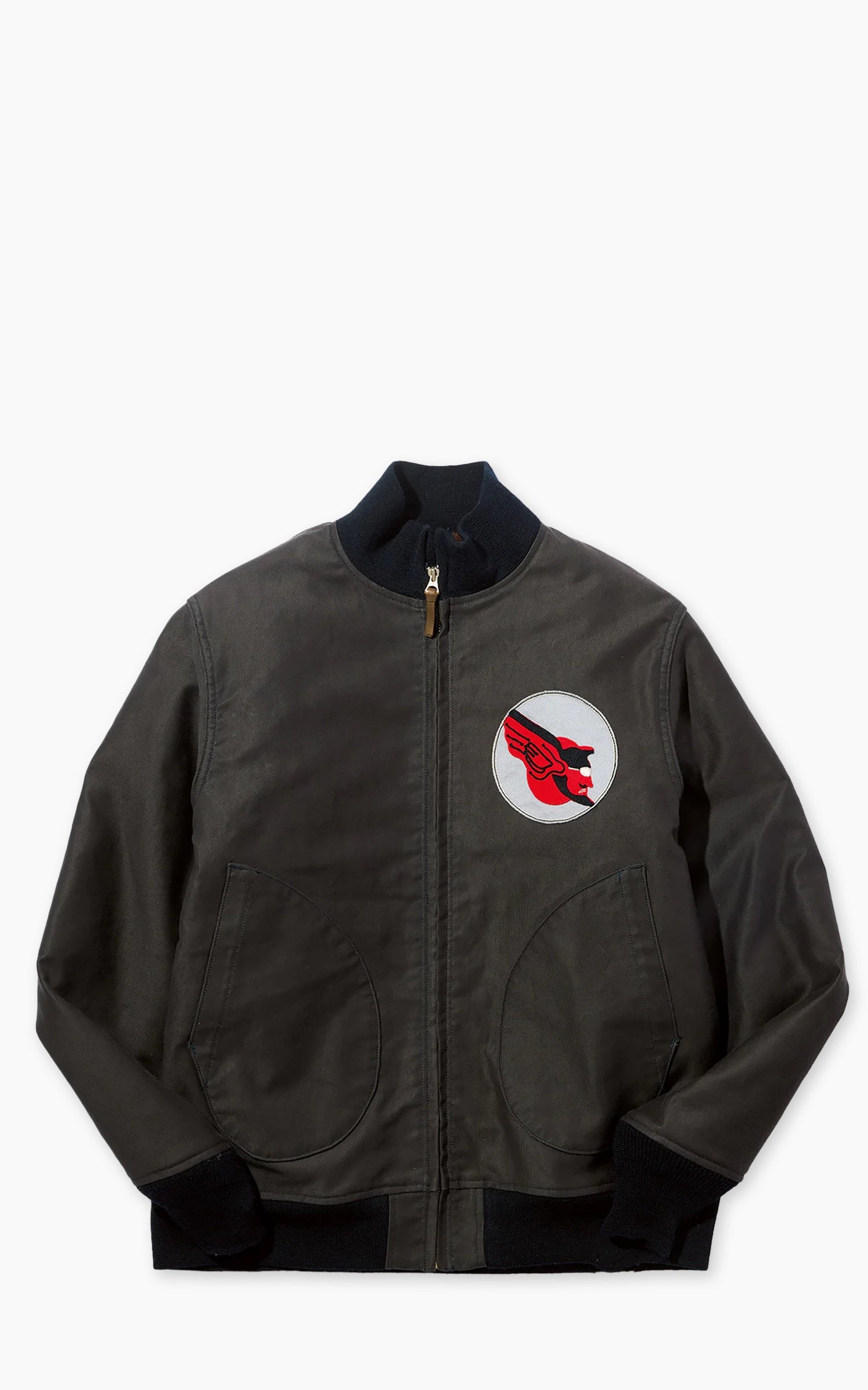 Pherrow's 25W-P1168DJD Deck Jacket Faded Navy