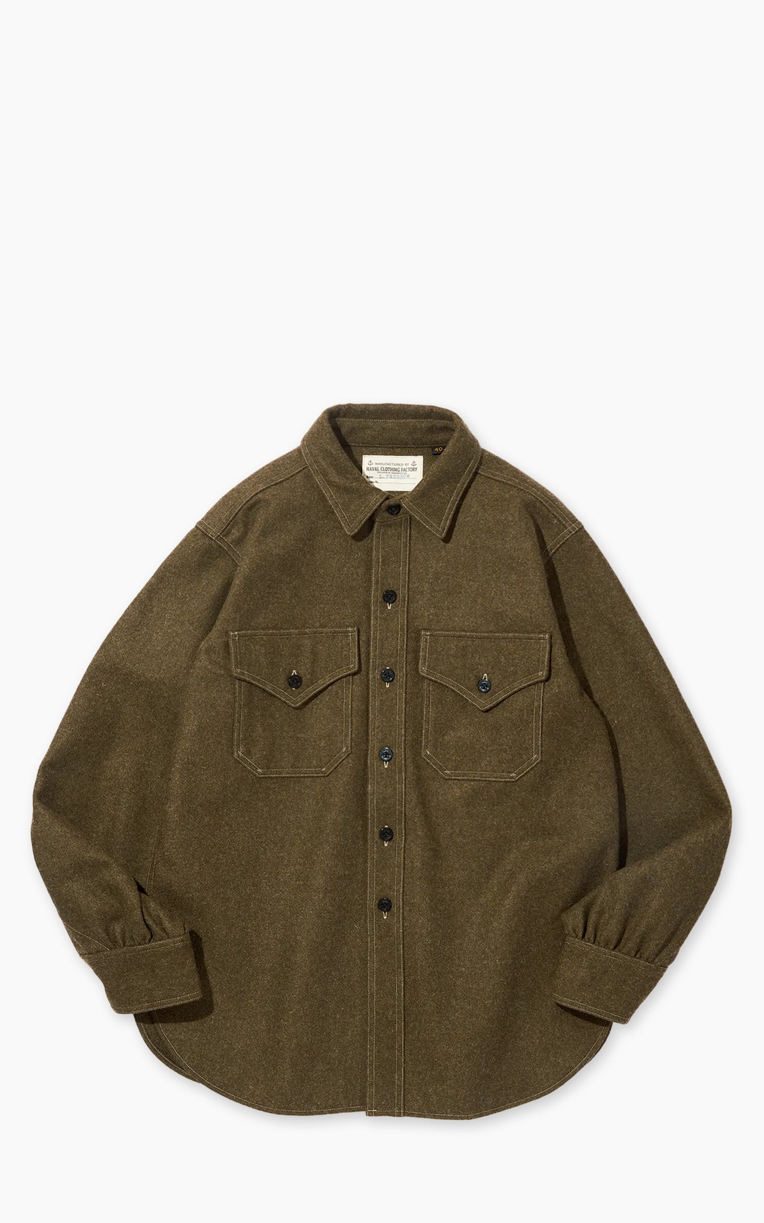 Pherrow's 25W-P.30CPO 1930s CPO Shirt Olive