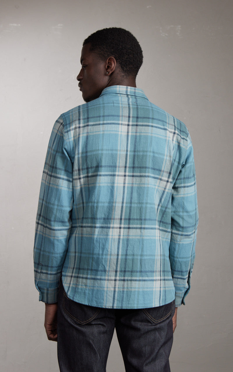 Rogue Territory Field Shirt Icy Blue Plaid