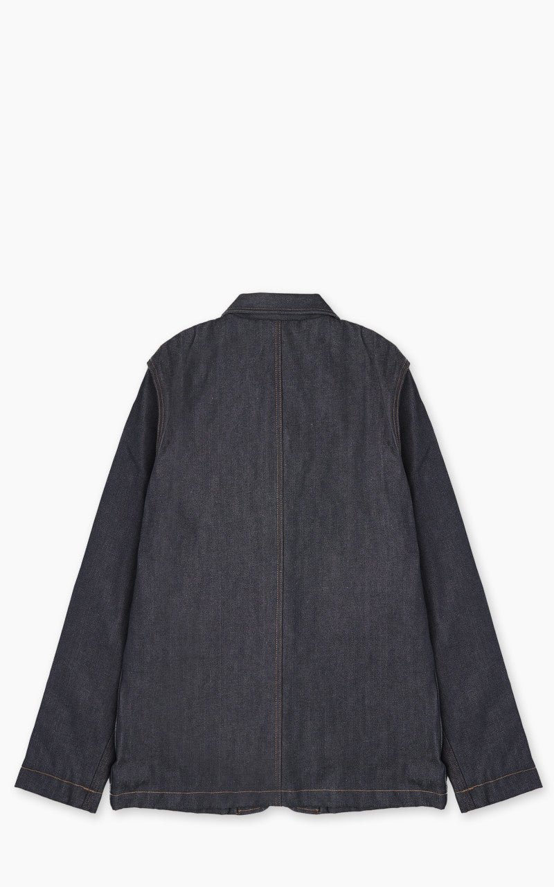 Tellason Baker Jacket Selvedge Lined Raw Indigo