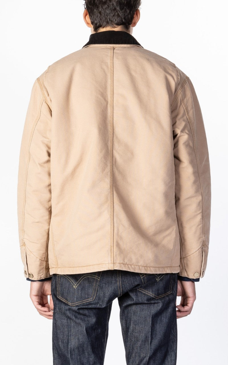 Carhartt WIP OG Chore Coat Aged Canvas Dusty H Brown