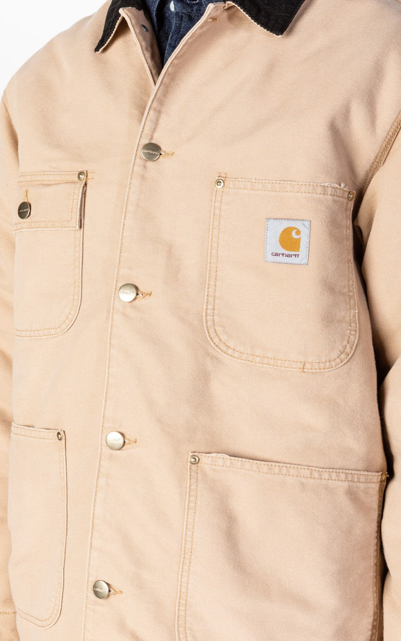 Carhartt WIP OG Chore Coat Aged Canvas Dusty H Brown