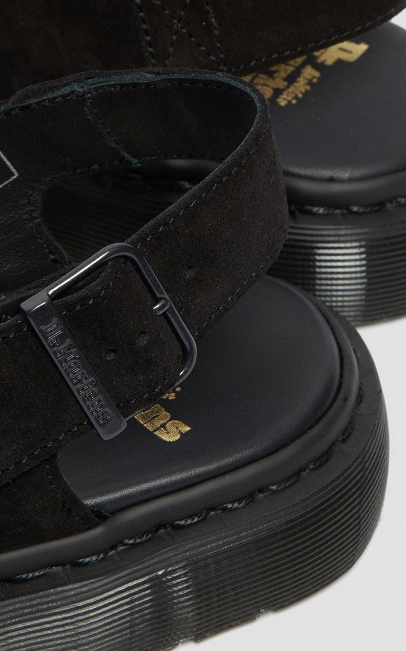 Dr. Martens Jorge Buckle Mule Black