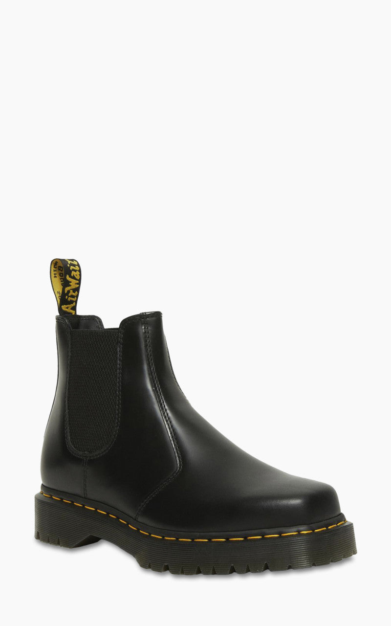 Dr. Martens 2976 Bex Squared Toe Leather Chelsea Boots Black