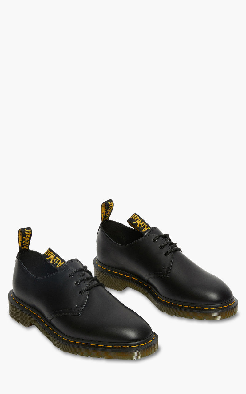 Dr. Martens x Engineered Garments 1461 Leather Lace Up Shoes Black Smooth
