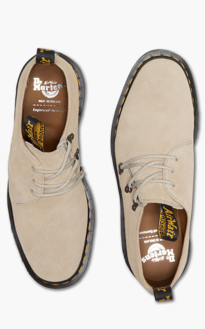 Dr. Martens x Engineered Garments 1461 Leather Lace Up Shoes Milkshake Hi Suede