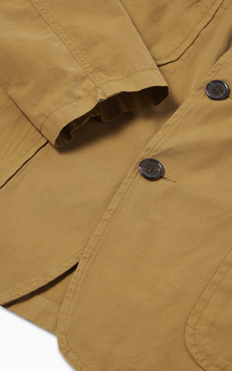 Universal Works Five Pocket Jacket Summer Canvas Cumin