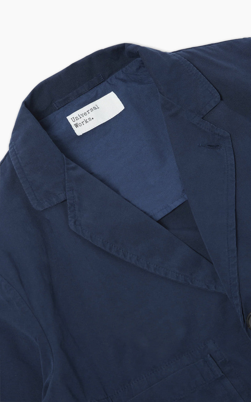 Universal Works Five Pocket Jacket Summer Canvas Navy