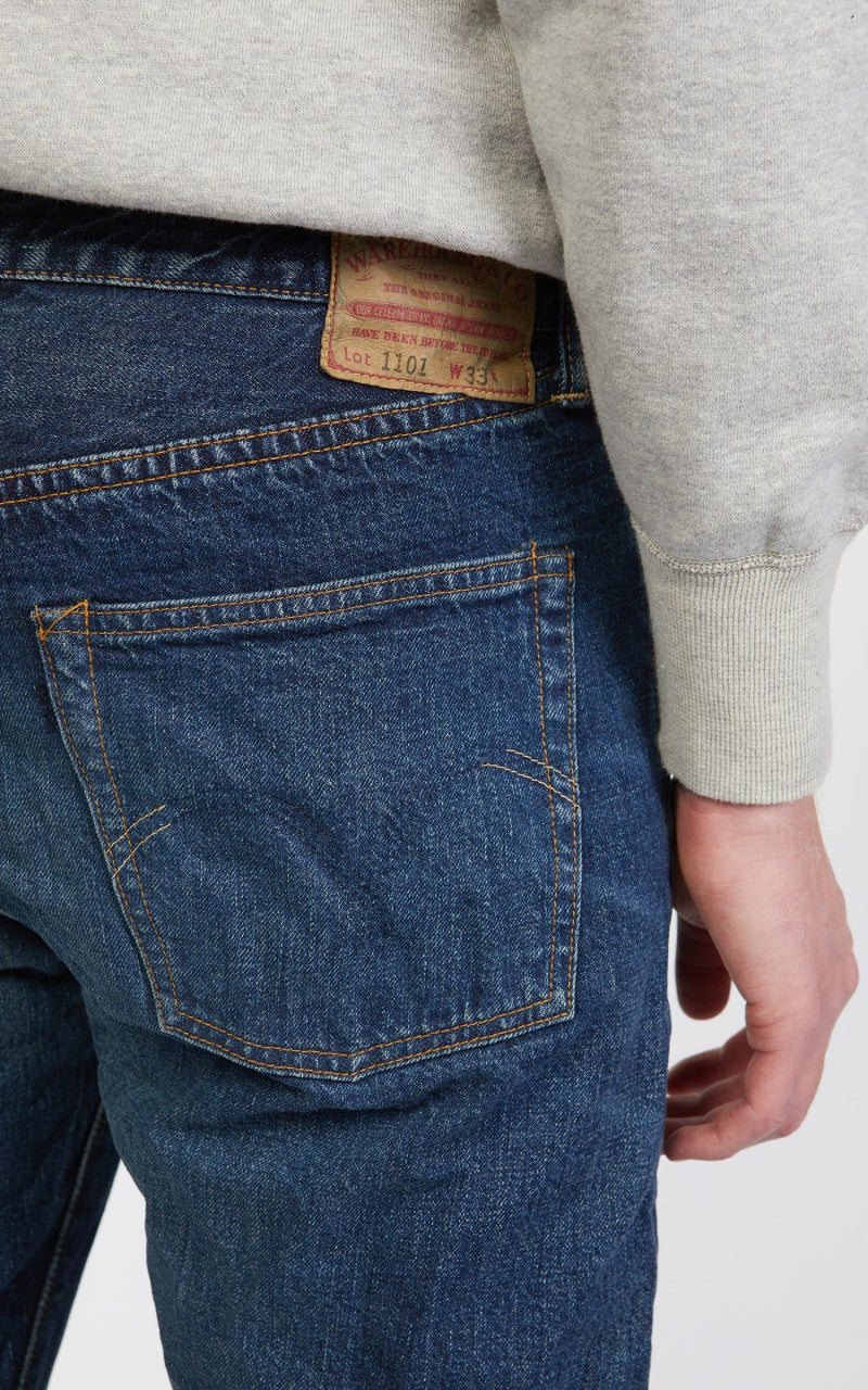 Warehouse & Co. Lot 1101 2nd Hand Jeans Used Wash Dark
