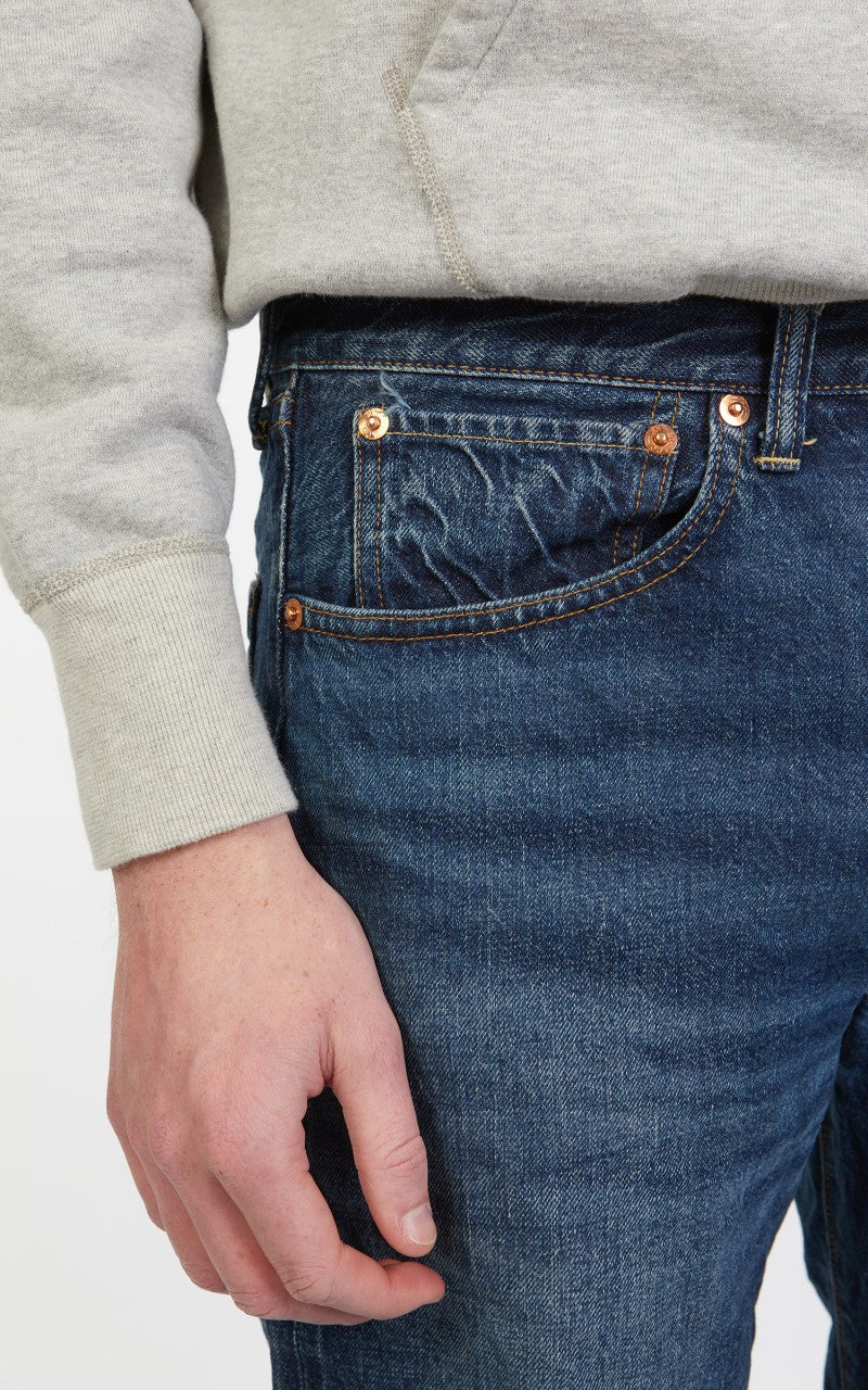 Warehouse & Co. Lot 1101 2nd Hand Jeans Used Wash Dark