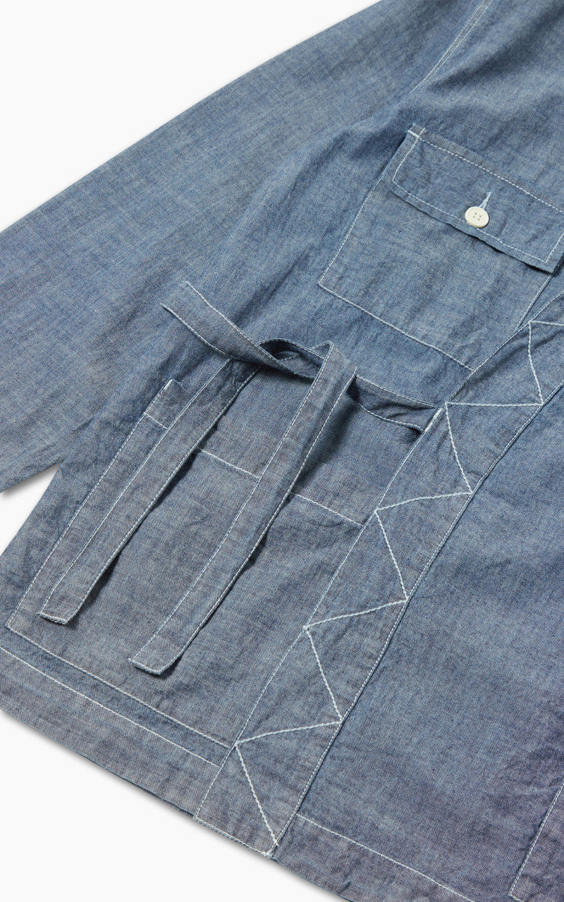 Universal Works Work Jacket Osaka Chambray Indigo