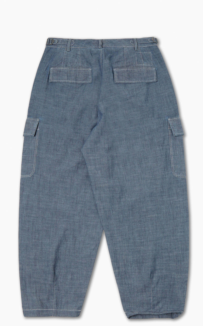 Universal Works Cargo Pant Chambray Indigo