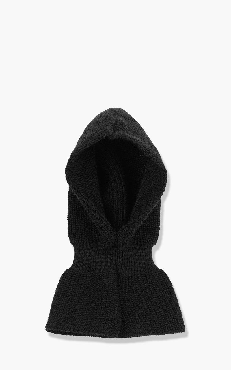 Leuchtfeuer-Strickwaren Balaclava Knit Wool Black