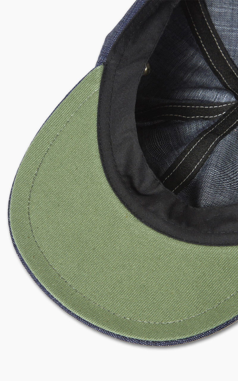 Universal Works Cricket Cap Atlantic Denim Indigo