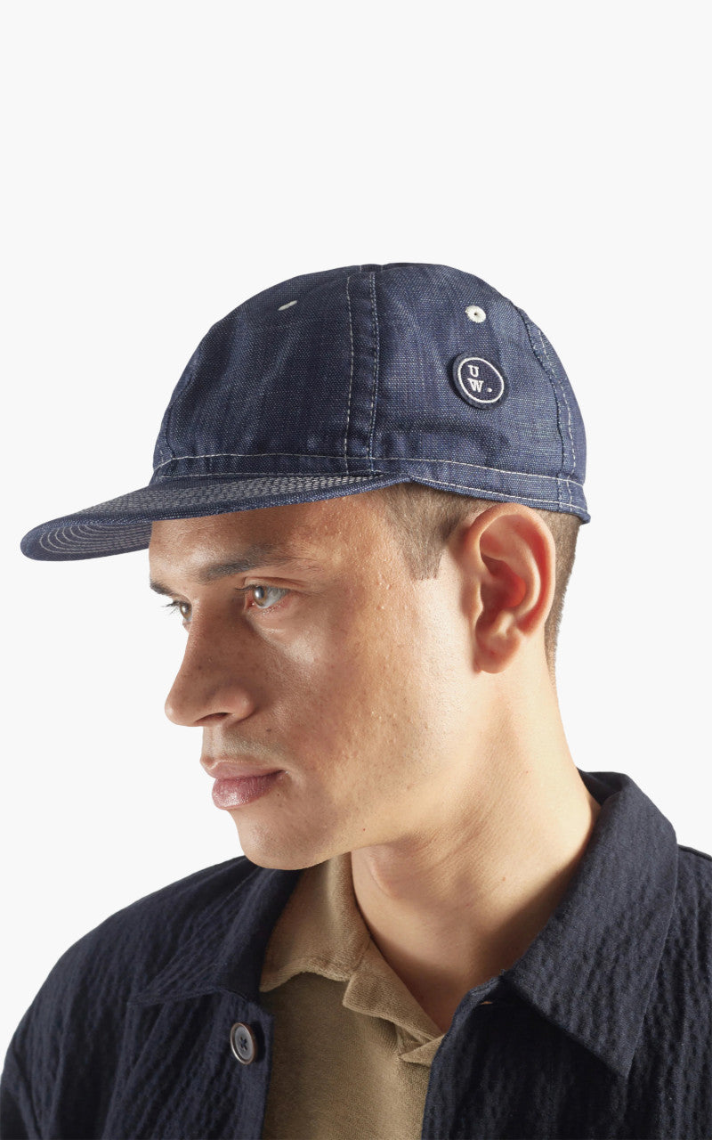 Universal Works Mechanics Cap Atlantic Denim Indigo