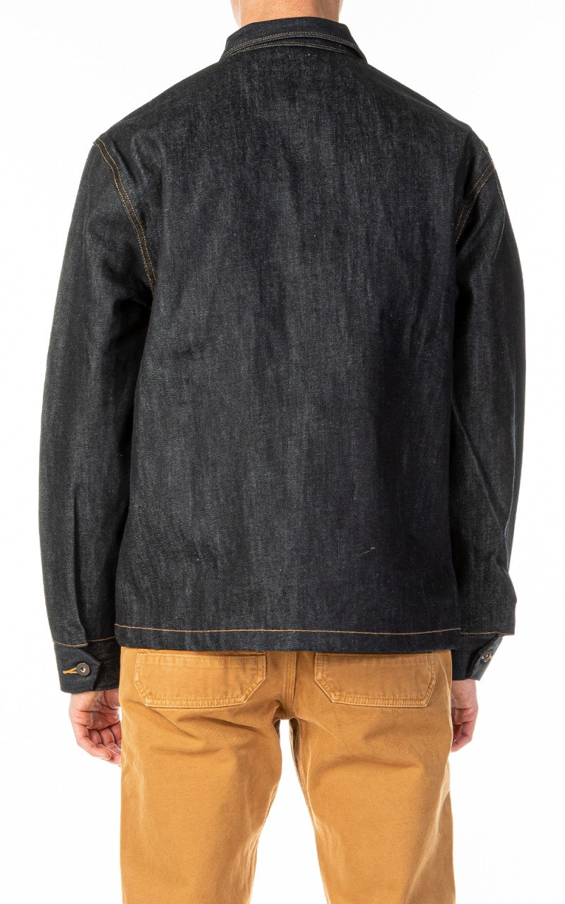 Tellason Coverall Jacket Selvedge Denim Indigo 16.5oz
