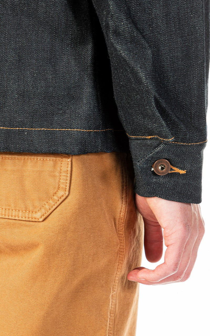 Tellason Coverall Jacket Selvedge Denim Indigo 16.5oz