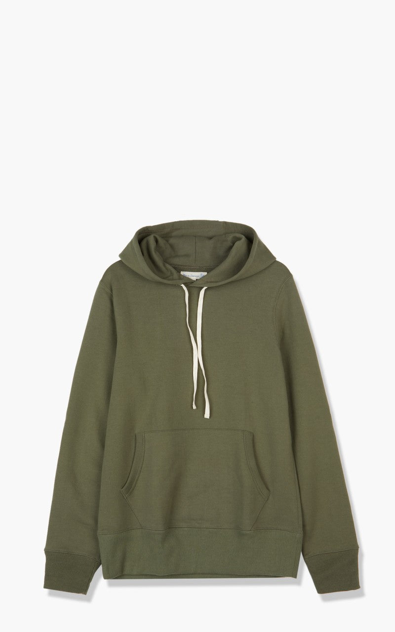 Merz b. Schwanen 382 Hooded Sweater Army