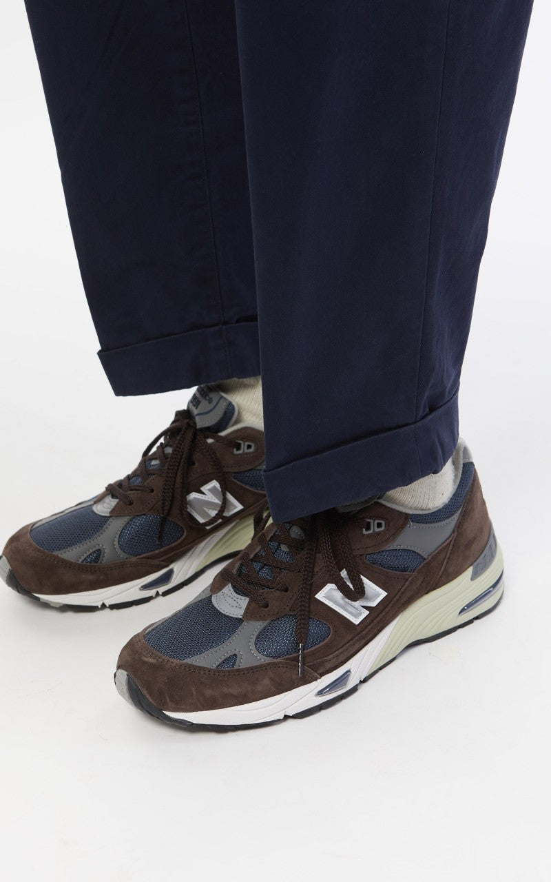 Beams Plus 2 Pleats Twill Chino Dark Navy