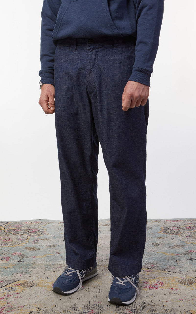 Beams Plus Mil Trousers Denim Indigo